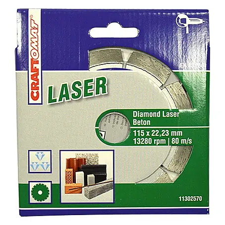 Craftomat  Diamant-Trennscheibe Laser