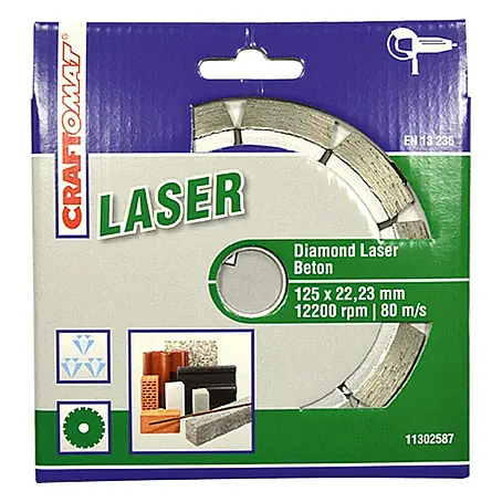 Craftomat  Diamant-Trennscheibe Laser