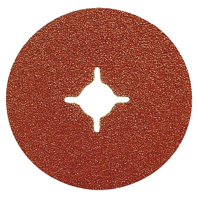 Craftomat Fiberscheiben Korund - Durchmesser Scheibe: 125 mm, Körnung: 100, 5 Stk. - Vorderansicht