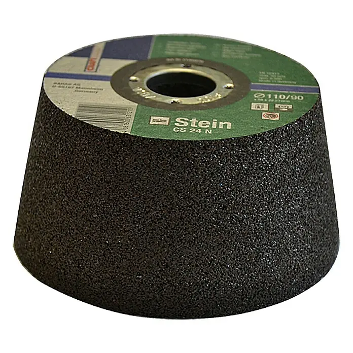 Craftomat Komslijpsteen CS 24N - Steen, Diameter pot: 110 mm, Korreling: 16 - Vooraanzicht