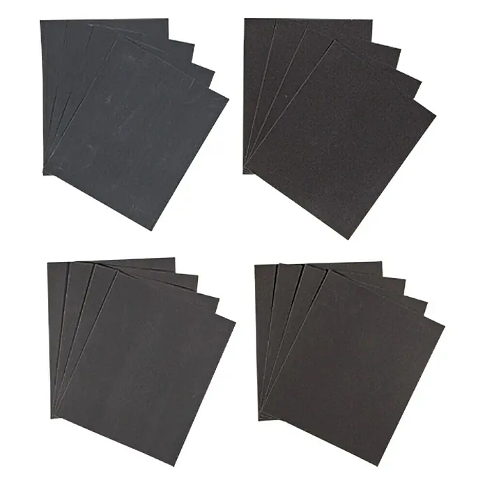 Craftomat Schleifpapier-Set - Inhalt: 16 Bögen, Körnung: 280