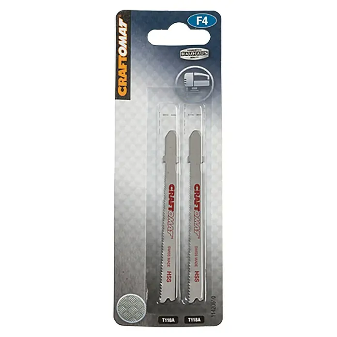 Craftomat List za ubodnu pilu T 118 A - Lim, 2 -dij., T-završetak