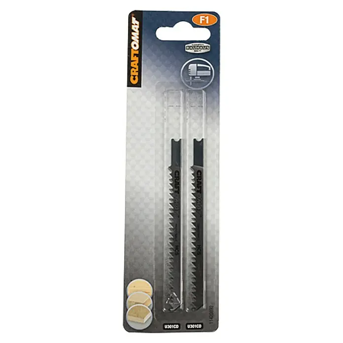 Craftomat List za ubodnu pilu U 301 CD - Meko drvo / ploča od iverice, 2 -dij., Univerzalni završetak