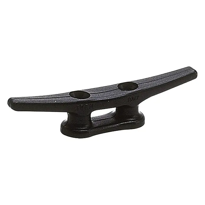 Belegklampe - 110 mm, Kunststoff, Lochabstand: 30 mm, Schwarz