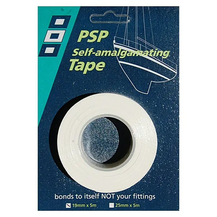 PSP Tape - Weiß, 5 m x 19 mm - Vorderansicht