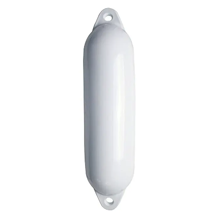 Stegfender Star 15 - Durchmesser: 12 cm, Länge: 45 cm, Weiß - Vorderansicht
