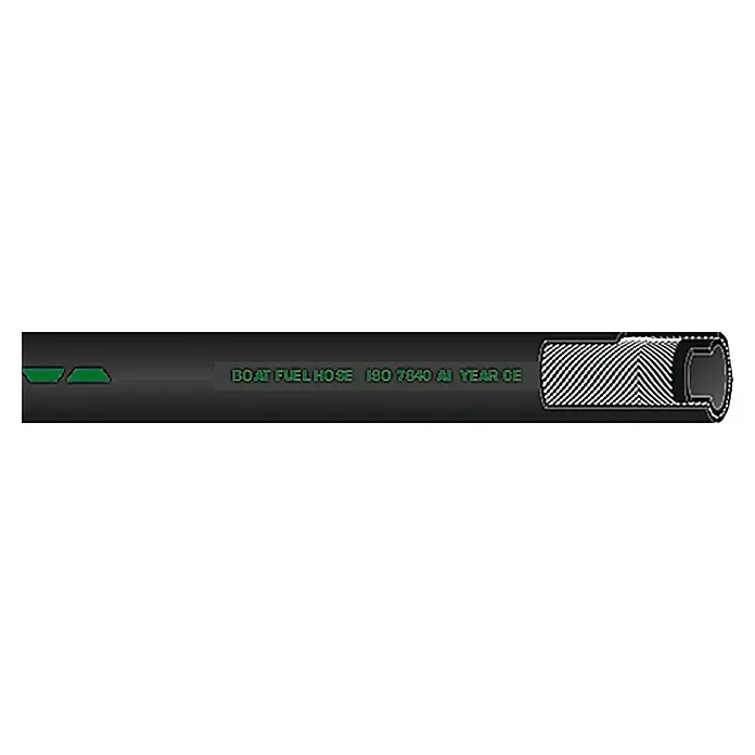 Talamex Treibstoffschlauch Meterware - Bis 10 bar, Innendurchmesser: 10 mm - Vorderansicht