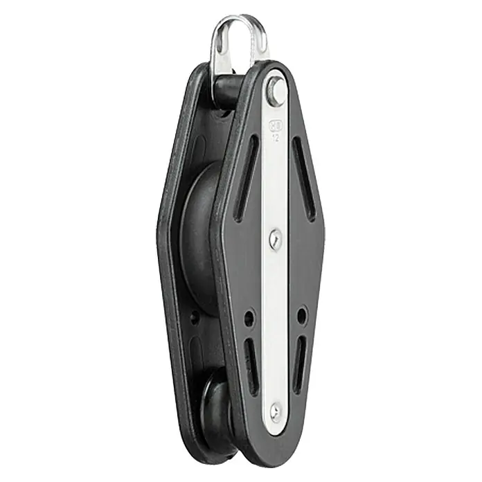 Sprenger Violinblock - 12 mm, Gleitlager, Mit Bügel, Arbeitslast: 250 kg - Linke Seitenansicht