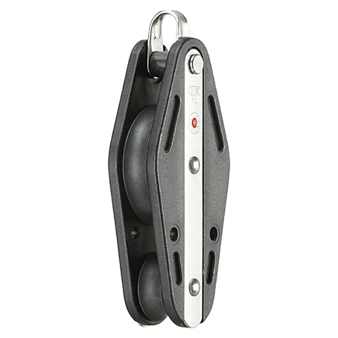 Sprenger Violinblock - 10 mm, Kugellager, Mit Bügel, Arbeitslast: 212 kg - Linke Seitenansicht