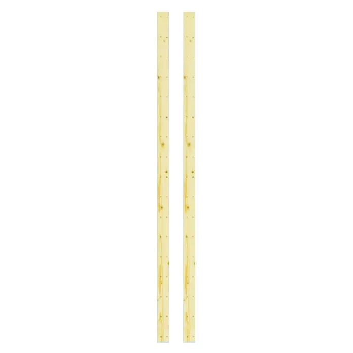 Regalux Regalsystem Heavy Sustav bočnih profila - Visina: 213 cm, 2 Kom., Drvo