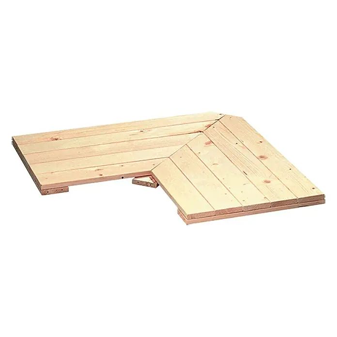 Regalux Regalsystem Heavy Kutna polica - 28,2 x 85 cm, Drvo
