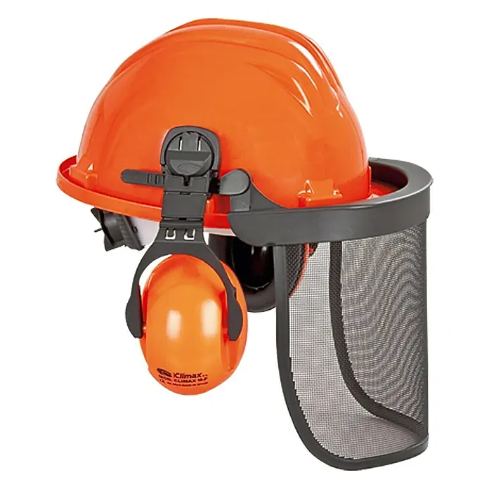 Forst-Schutzhelm - 6-Punkt-Gurtsystem, Orange