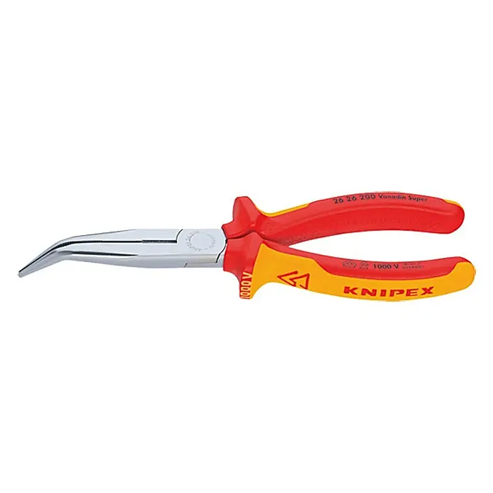 Knipex Šiljasta kliješta - Duljina: 200 mm, Materijal ručke: Višekomponentna čahura - Pogled sprijeda