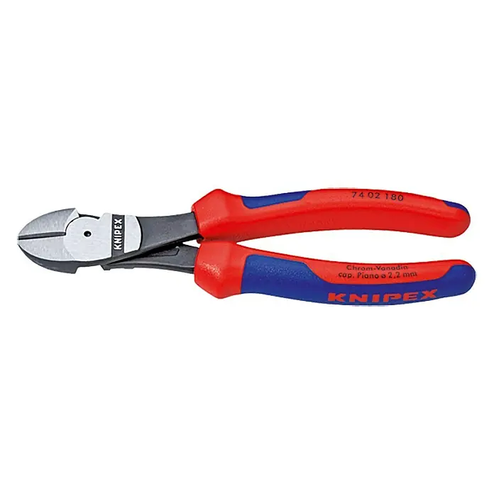 Knipex Kliješta za žice - Duljina: 160 mm, Polirano - Pogled sprijeda