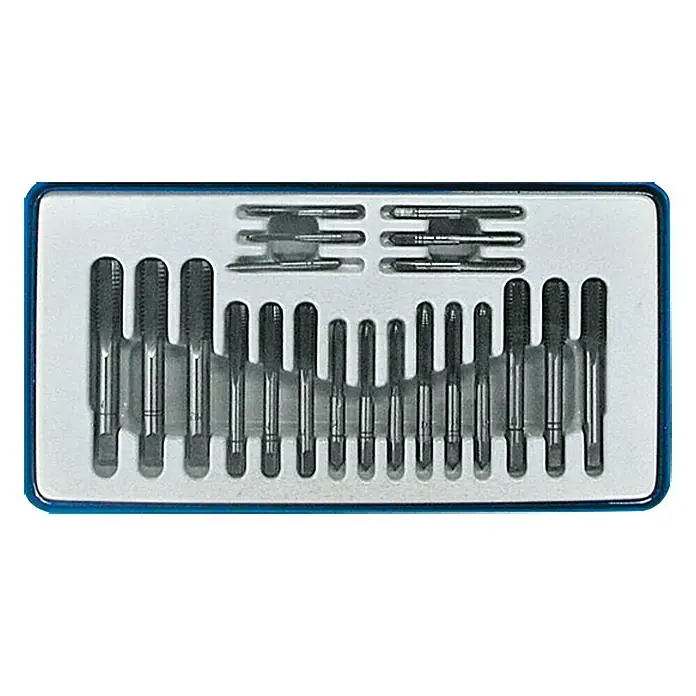 Pariere Tapset - 21 -delig, M3 - M12 - Vooraanzicht