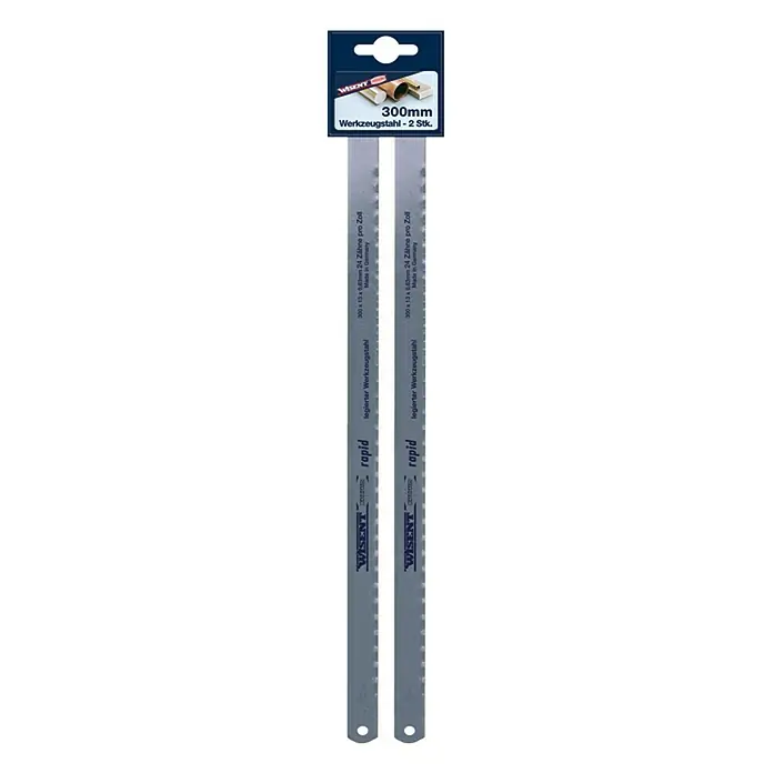 Wisent Zamjenski list lučne pile za metal - Alatni čelik, Područje primjene: Metal, Duljina lista: 300 mm, 2 kom - Pogled sprijeda