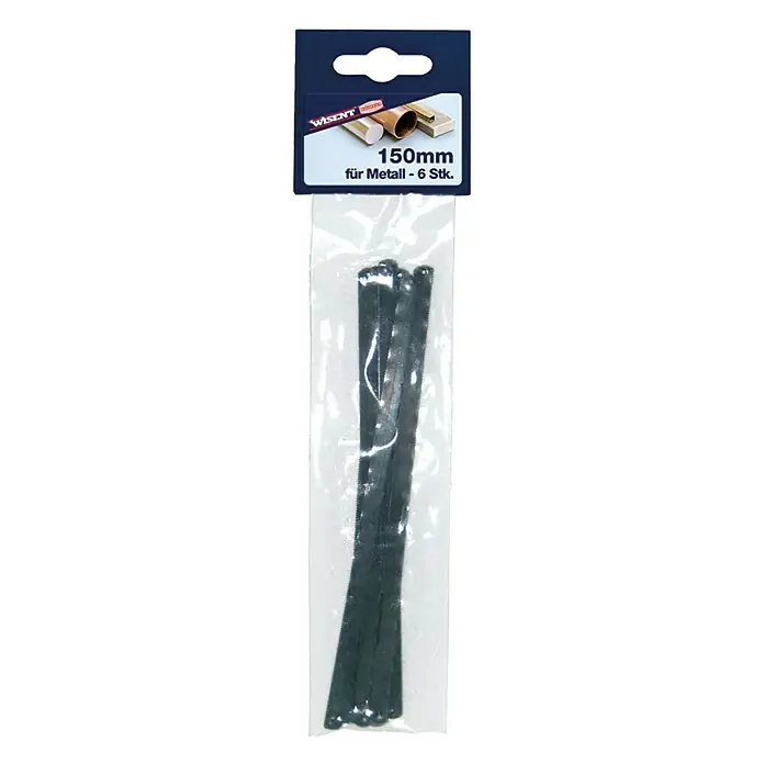 Wisent Zamjenski listovi za pilu - HS čelik, Područje primjene: Metal, Duljina lista: 150 mm, 6 kom - Pogled sprijeda