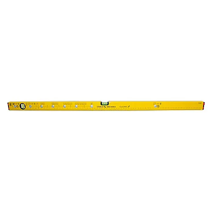Stabila Wasserwaage Typ 70 electric - Länge: 120 cm, Anzahl Libellen: 2 Stk.