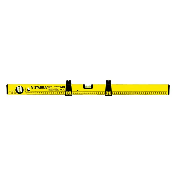 Stabila Markier-Wasserwaage Typ 70 MAS - Länge: 80 cm, Anzahl Libellen: 2 Stk.