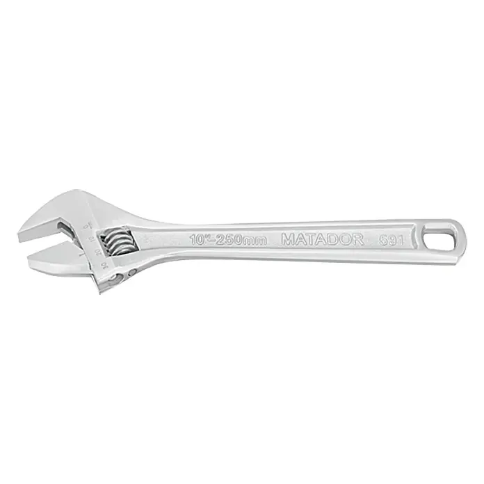 Matador Podesivi viličasti ključ - 10″, Duljina: 250 mm - Pogled odozgo