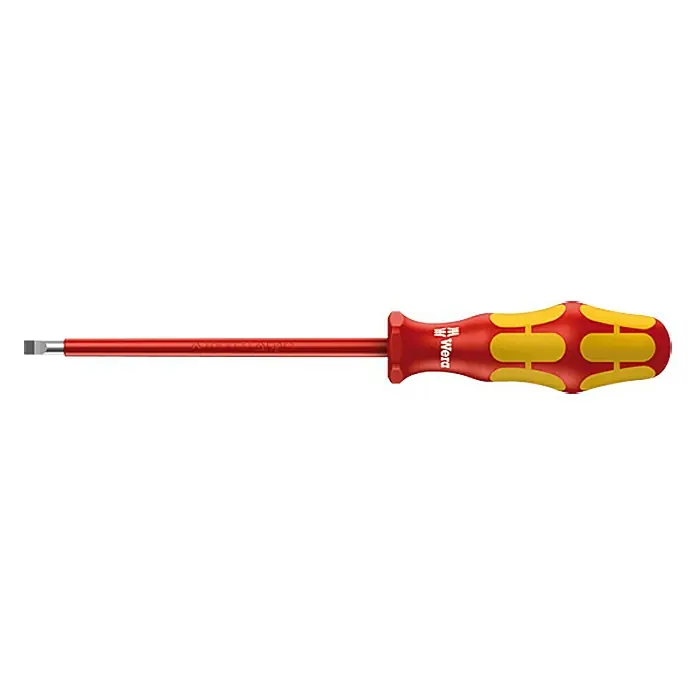 Wera Kraftform Plus VDE Schraubendreher VDE 160 i - Klingenbreite: 5,5 mm, Klingenlänge: 125 mm