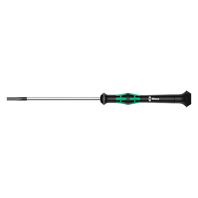 Wera Elektriker-Schraubendreher Kraftform Micro 2035 - Klingenbreite: 2 mm, Klingenlänge: 60 mm - Ansicht von oben