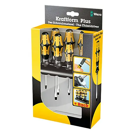 Wera Kraftform Plus Schraubendreher-Satz 932/6