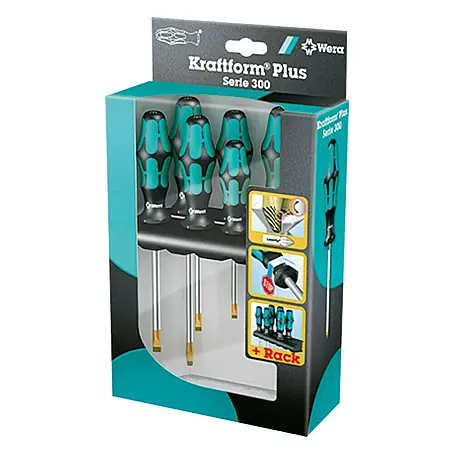 Wera Kraftform Plus Schraubendreher-Satz 334/6