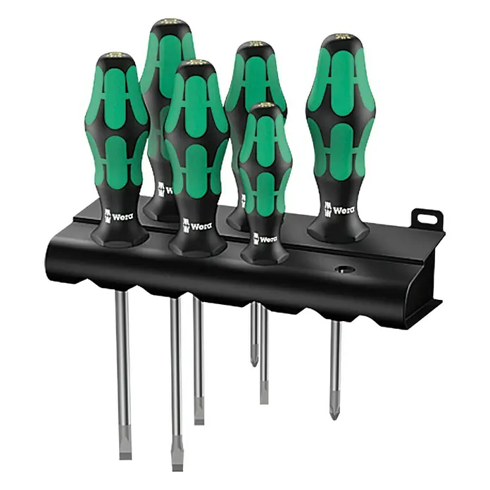 Wera Kraftform Plus Schraubendreher-Satz 334/6 - 6 -tlg.