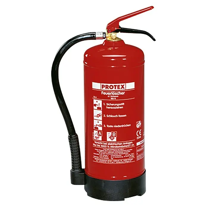 Feuerlöscher - 6 l, Löschmittel: Schaum
