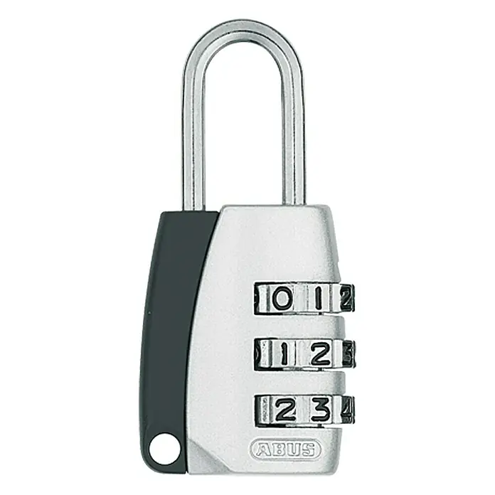 Abus Vorhängezahlenschloss 155/20 - Breite: 20 mm, Stahl - Vorderansicht