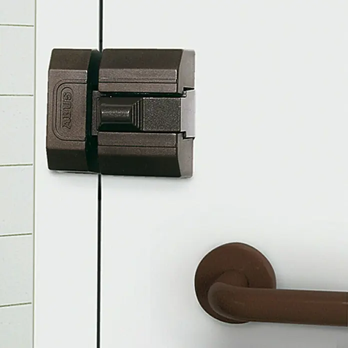 Abus Schieberiegel SR 30 - Innentür, Braun - Vorderansicht