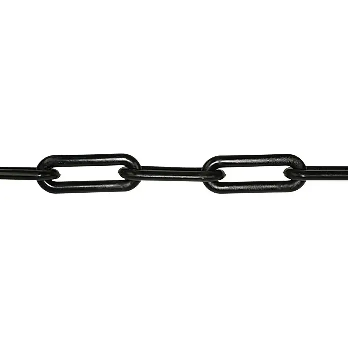 Stabilit Regenkette Meterware - 10 mm, Schwarz, Kunststoff - Vorderansicht