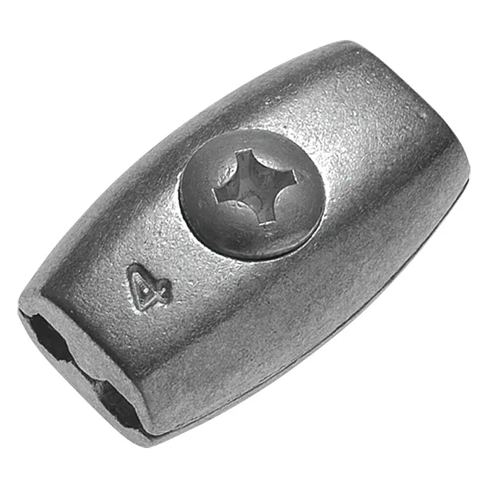 Stabilit Drahtseilklemme - 2 Stk., Für Seildurchmesser: 2 mm, Stahl