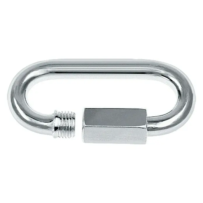Stabilit Ketten-Schnellverschluss - 2 Stk., Durchmesser: 4 mm, Stahl - Vorderansicht
