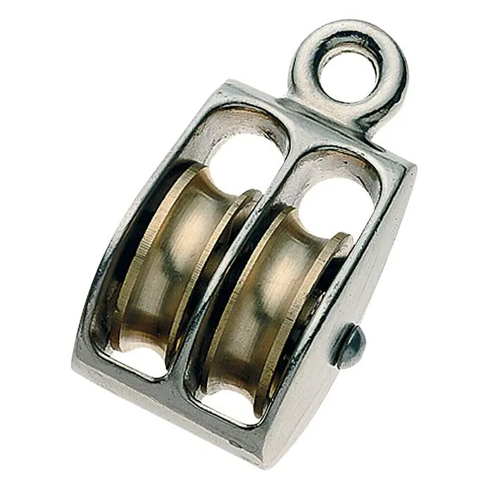 Stabilit Blockseilrolle - Doppelt, Für Seildurchmesser: 6 mm