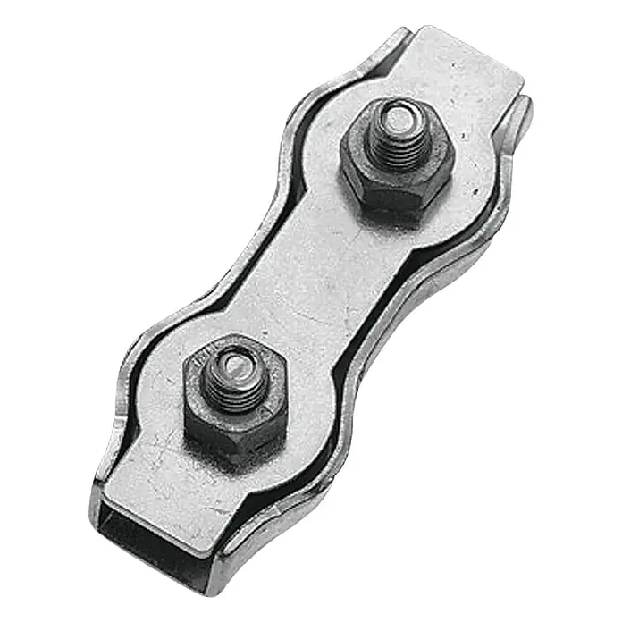 Stabilit Duplex-Klemme - 1,5 mm - 3 mm, Stahl, Galvanisch verzinkt, 2 Stk.