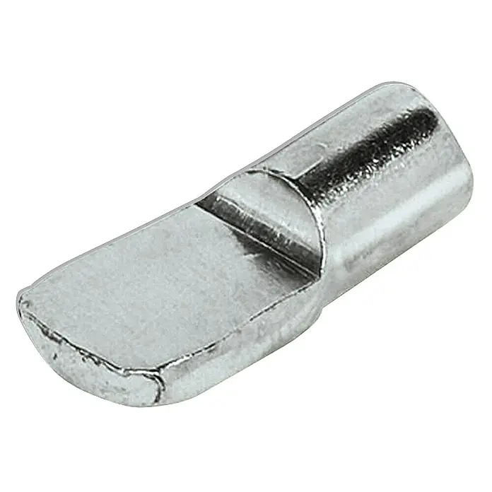 Stabilit Bodenträger - 5 mm, Vernickelt, 20 Stk. - Vorderansicht