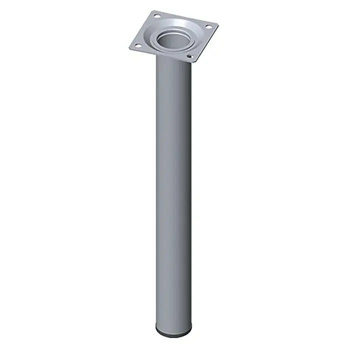Element System Postolje za namještaj - Ø x D: 30 x 300 mm, Nosivost: 50 kg, Krom - Pogled sprijeda
