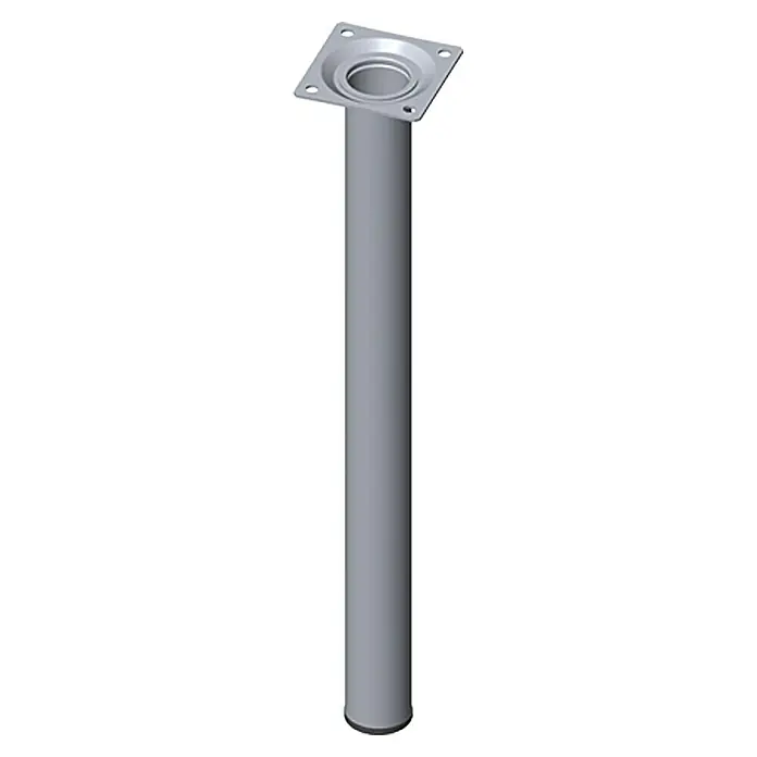 Element System Postolje za namještaj - Ø x D: 30 x 400 mm, Nosivost: 50 kg, Krom - Pogled sprijeda