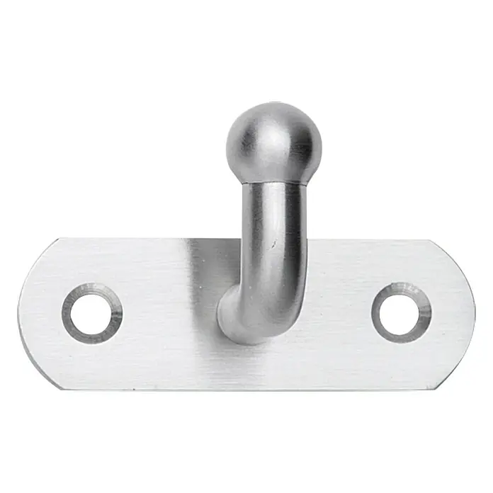 Portaferm Garderobenleiste - Ausstattung: 1 Haken, Einzelhaken, Breite: 6 cm