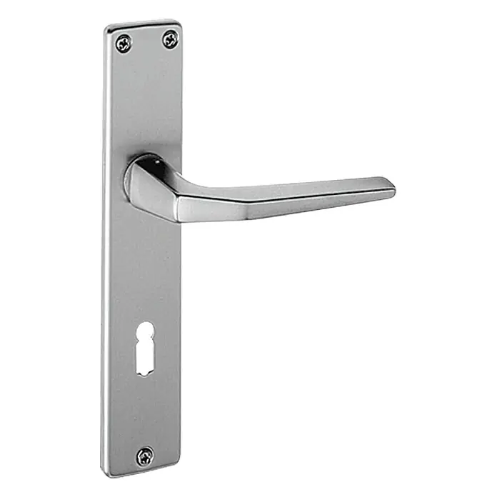 Portaferm Zimmertürgarnitur - Fingerform, Aluminium