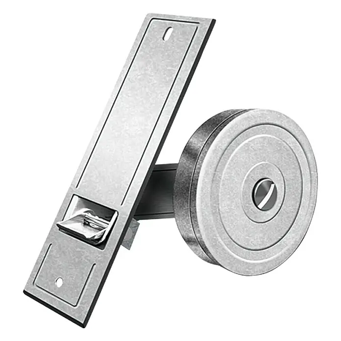 Schellenberg Rollladen-Gurtwickler Maxi - Lochabstand: 105 mm, Gurtbreite: 23 mm, Max. Gurtlänge: 5 m - Rechte Seitenansicht