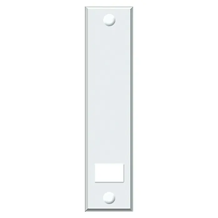 Schellenberg Abdeckplatte - Lochabstand: 215 mm, Gurtbreite: 23 mm - Vorderansicht