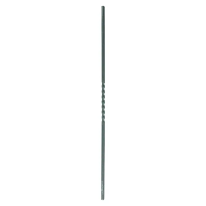 Geländerstab - 1 x gedreht, Länge: 1.000 mm - Vorderansicht