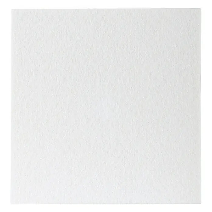 Stabilit Filzplatte - 200 x 200 x 3,5 mm, Weiß, Selbstklebend - Vorderansicht