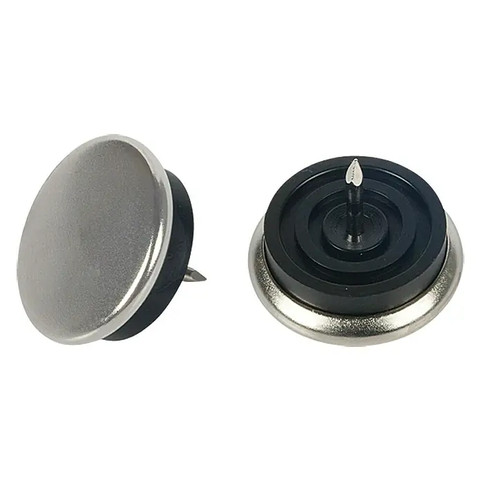 Stabilit Metalni dodatak za noge od namještaja - 30 mm, 4 kom, Sa zatikom - Pogled sprijeda