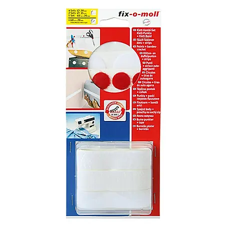 Fix-o-moll  Kombinirani komplet čičak trake