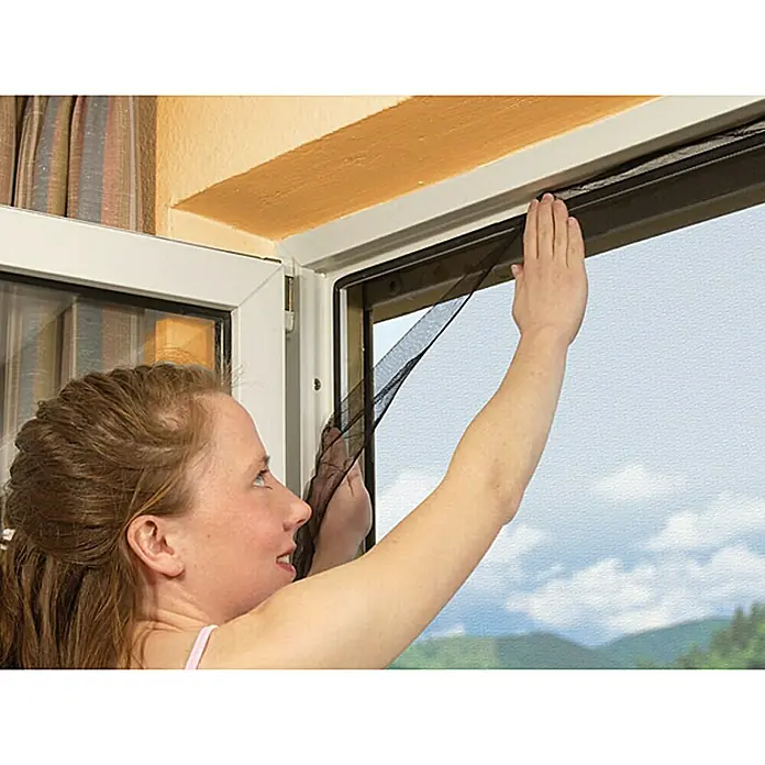Easy Life Mrežica za zaštitu od insekata - 100 x 100 cm, Bijele boje - Proizvod u upotrebi