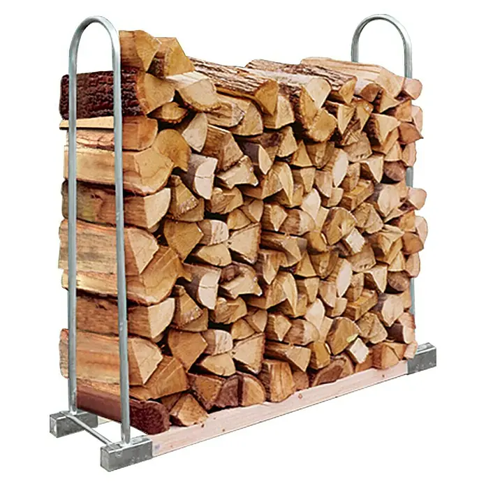 Stabilit Holzstapelhalter - Metall, Variable Abmessung, 1 Rohrbügel
